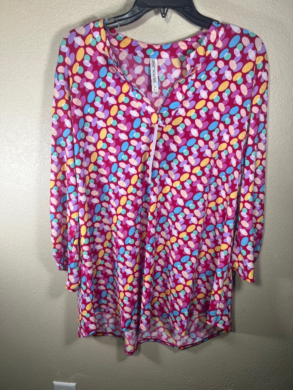 Womens top v collar